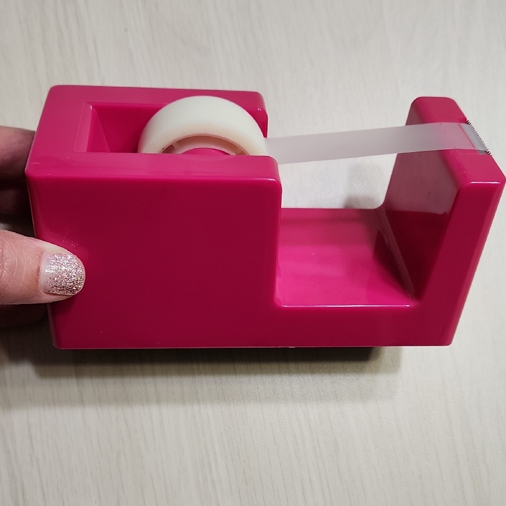 Poppin Tape Dispenser 💖 Bright Pink 🦩